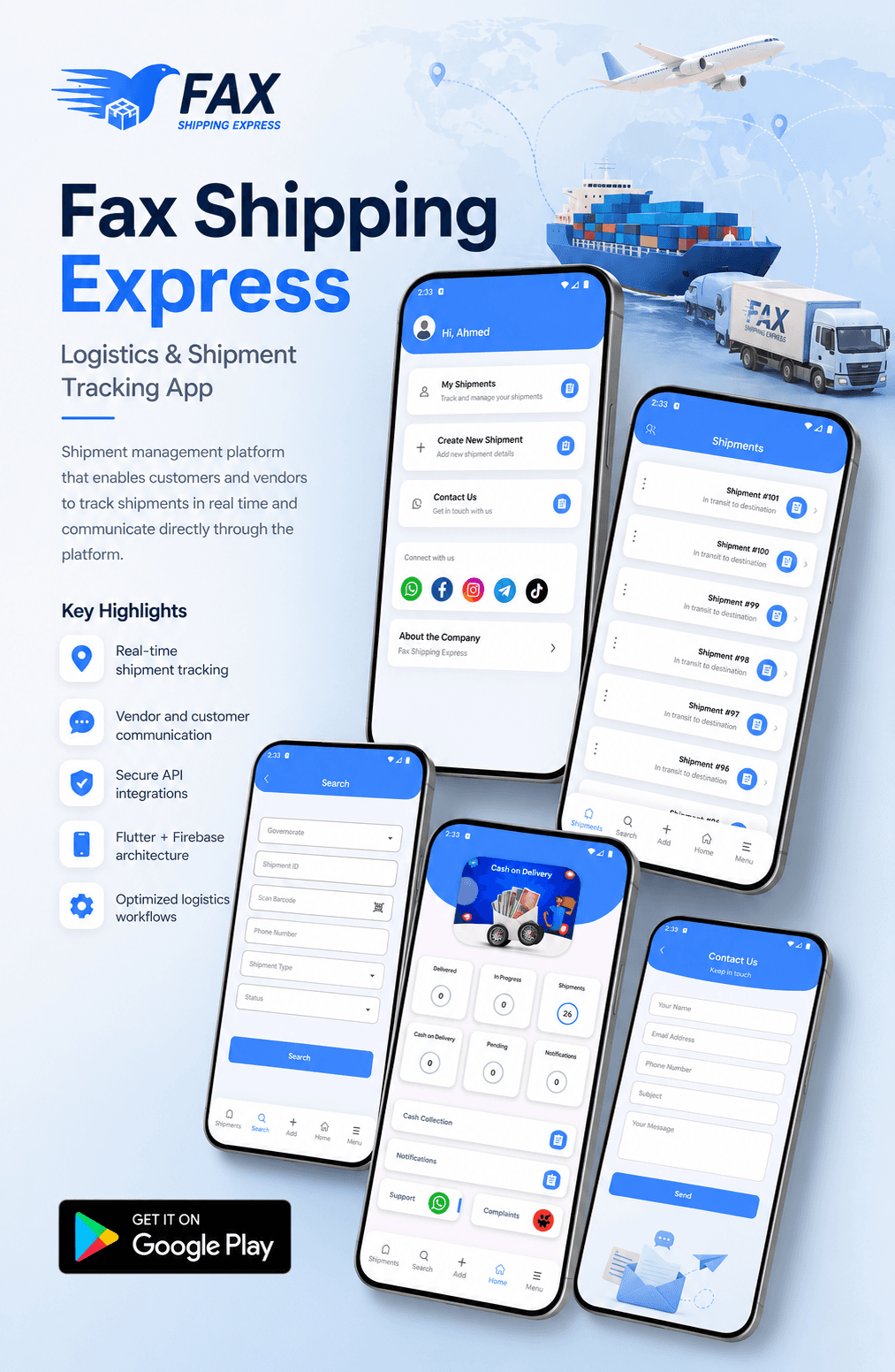 Fax Shipping Express